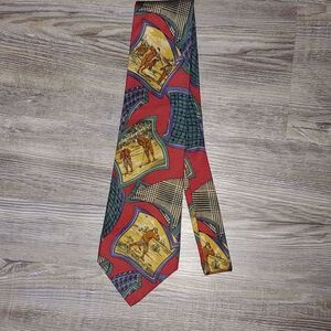 Nautica  100% silk golf tie NWOT